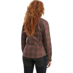 Deerhunter Damen Angelshirts & -Oberteile<Lady Elena Hemd Damen (Green Check)