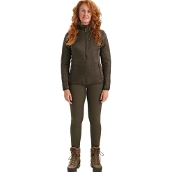 Deerhunter Damen Angeljacken & -Westen<Lady Heat wattierte Jacke Damen (Wood)