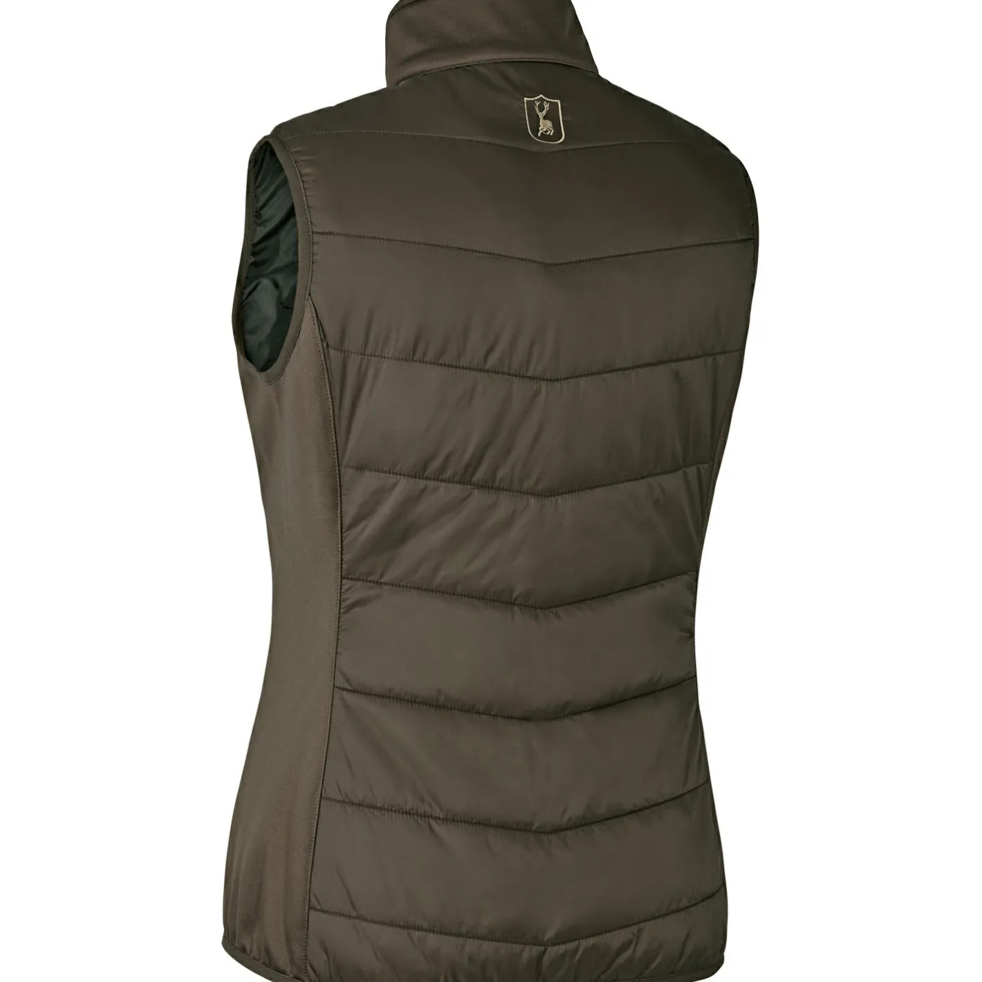 Deerhunter Damen Angeljacken & -Westen<Lady Heat wattierte Weste Damen (Wood)