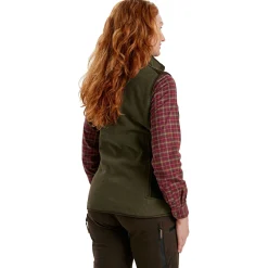 Outlet Deerhunter Lady Pam Bonded Fleeceweste Damen (Graphite Green)