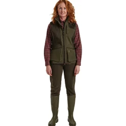 Deerhunter Damen Angeljacken & -Westen<Lady Pam Shooting Weste Damen (Graphite Green)