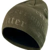 Deerhunter Anglerhüte & Anglermützen<Logo Strickmütze (Tarmac Green)