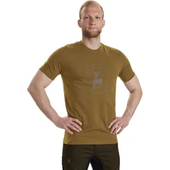 Best Deerhunter Logo T-Shirt Herren (Butternut)