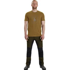 Best Deerhunter Logo T-Shirt Herren (Butternut)
