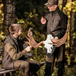 Outlet Deerhunter Moor wattierte Jacke Herren, mit Strick (Timber)