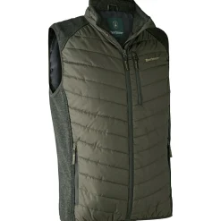 Deerhunter Outdoor- & Anglerwesten<Moor wattierte Weste Herren, mit Strick (Timber)