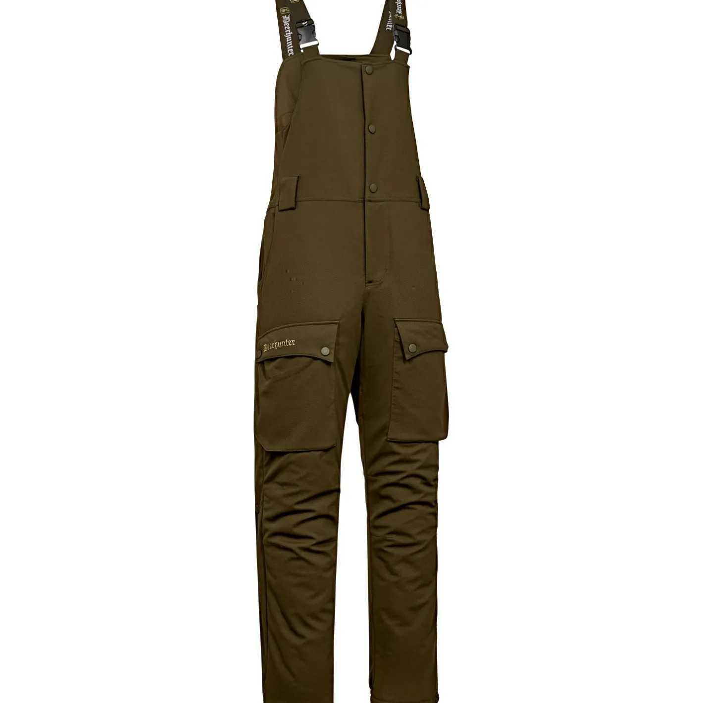 Deerhunter Thermohosen & Regenhosen<Muflon Pro Winter Latzhose Herren (Art Green)