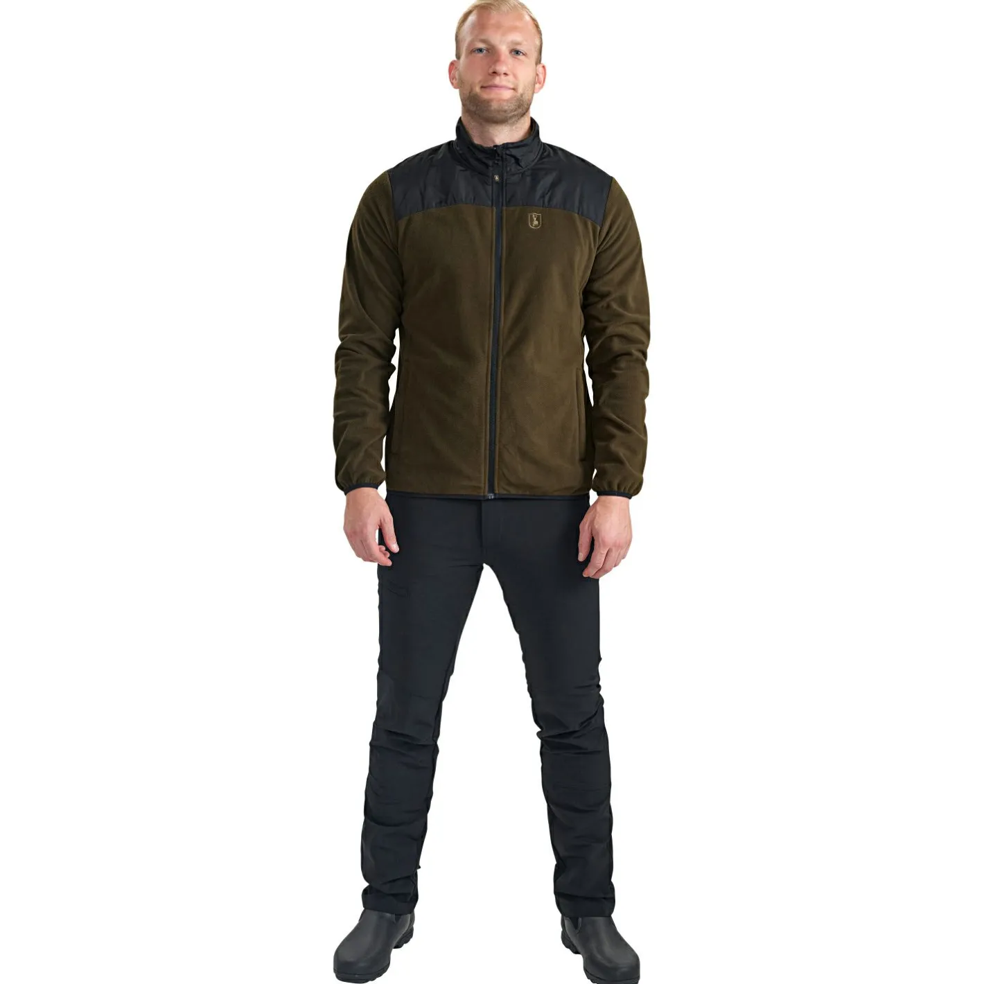 Deerhunter Outdoor- & Angel-Jacken<Northward Fleecejacke Herren (Chestnut Brown)