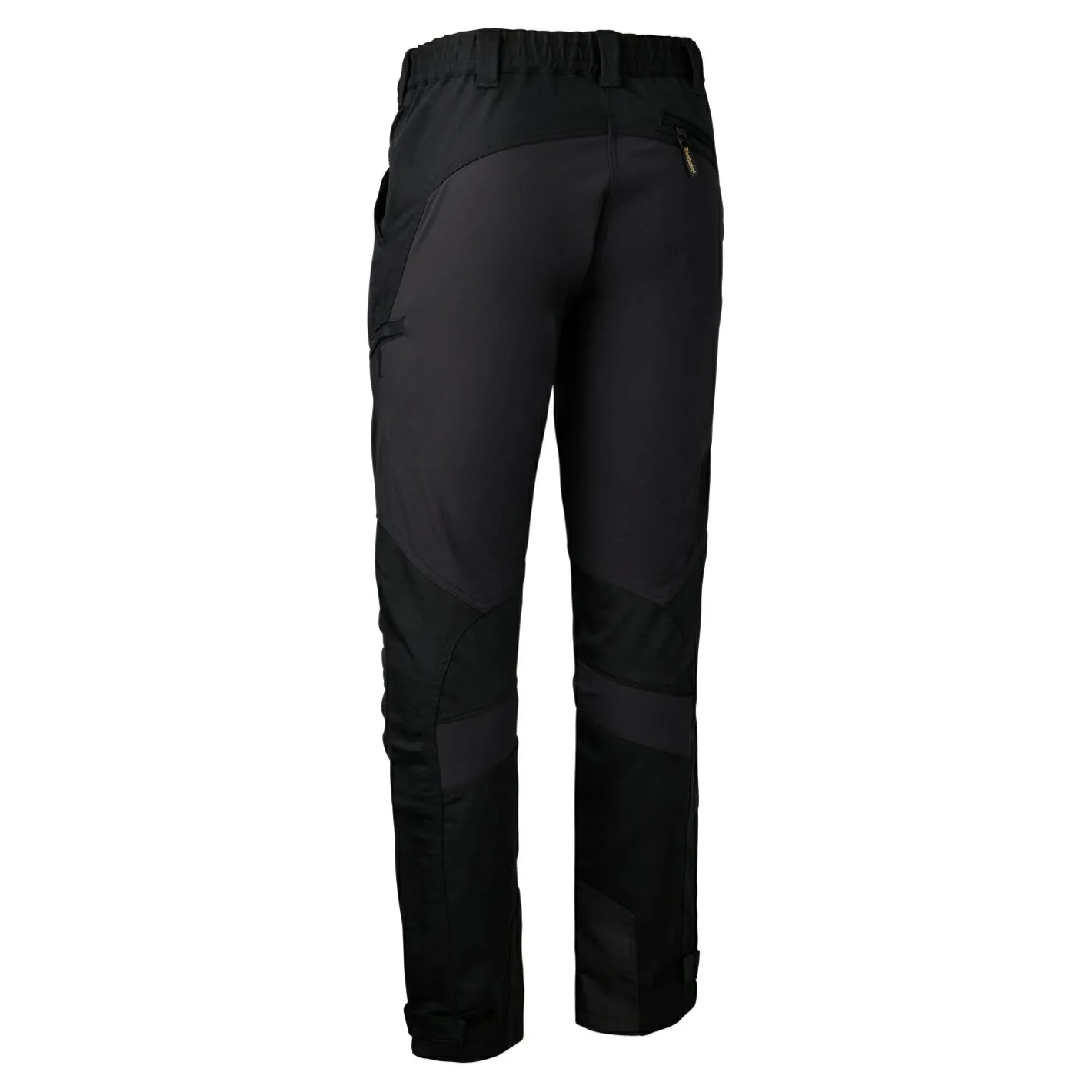 Deerhunter Outdoor- & Angler-Cargohosen<Rogaland Stretchhose Herren, mit Kontrast (Black)