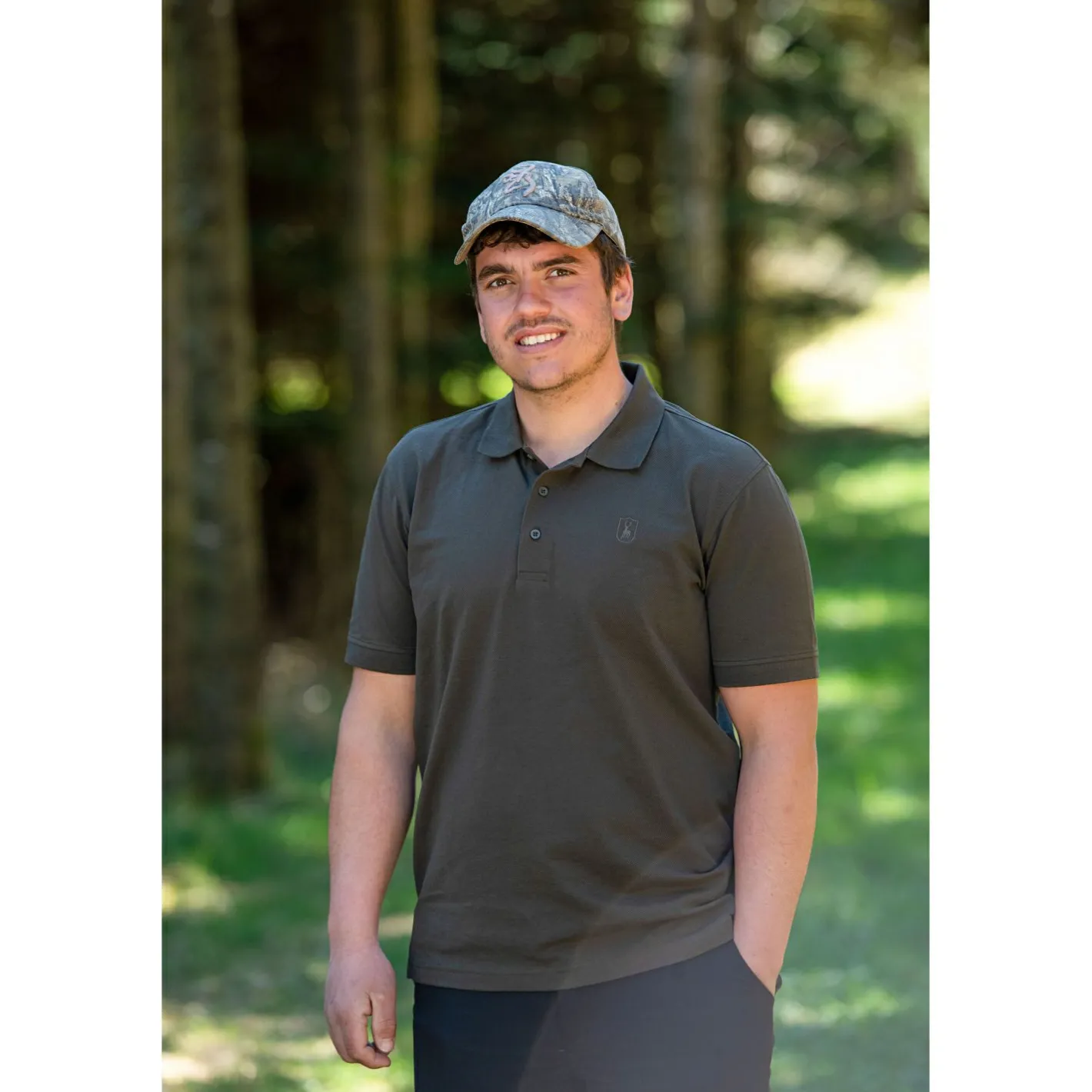 Online Deerhunter Strykari 2er-Pack Polo-Shirts Herren (Adventure Green)