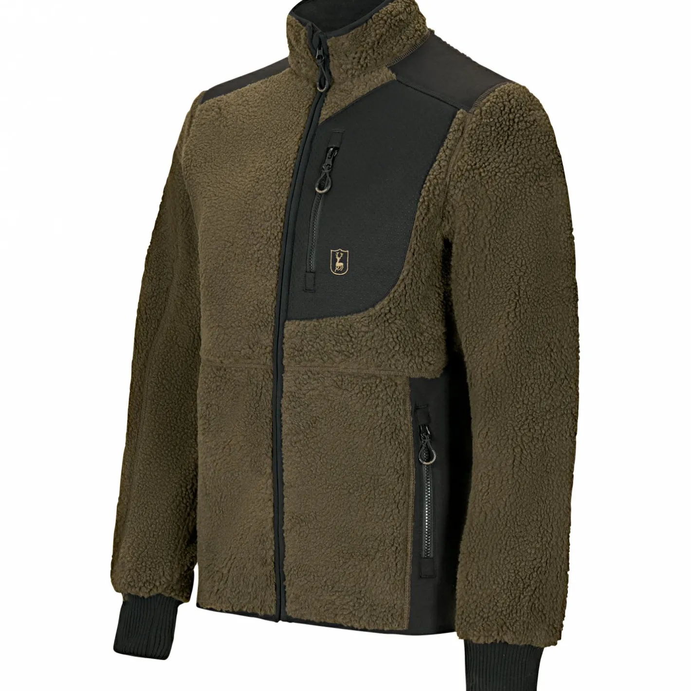 Online Deerhunter Strykari Faserpelzjacke Herren (Adventure Green)