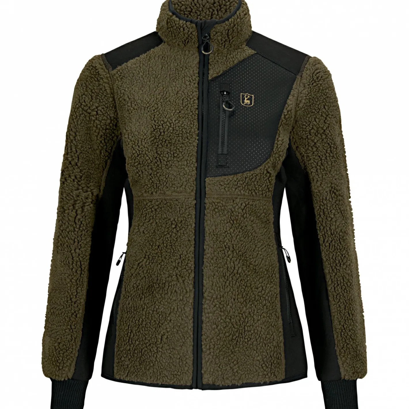 Deerhunter Damen Angeljacken & -Westen<Strykari Faserpelzjacke Damen (Adventure Green)