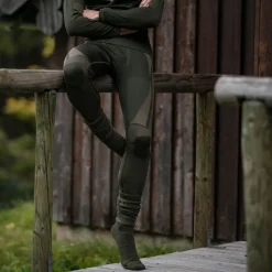 Deerhunter Outdoor- & Angel-Socken<Woll Socken Deluxe, lang (Grape Leaf)