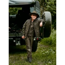 Deerhunter Kinder-Bekleidung<Youth Chasse Jacke Kinder (Olive Night Melange)