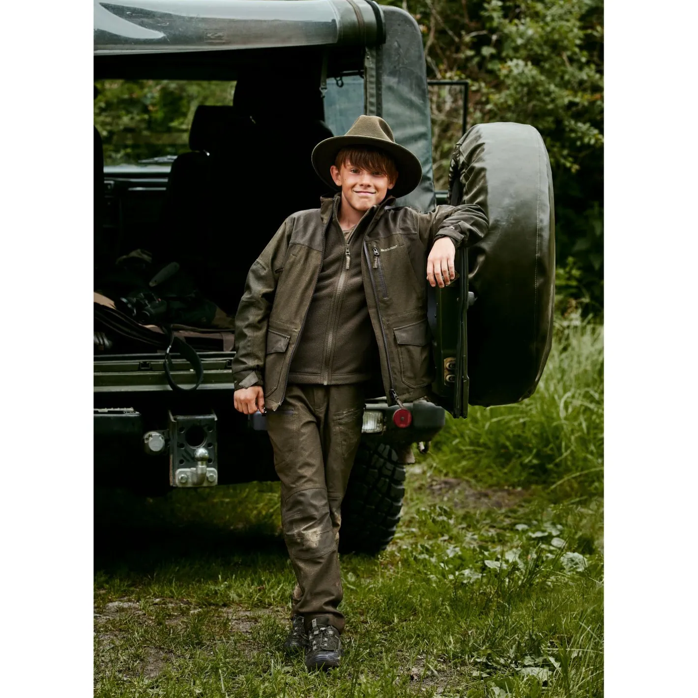 Deerhunter Kinder-Bekleidung<Youth Chasse Jacke Kinder (Olive Night Melange)