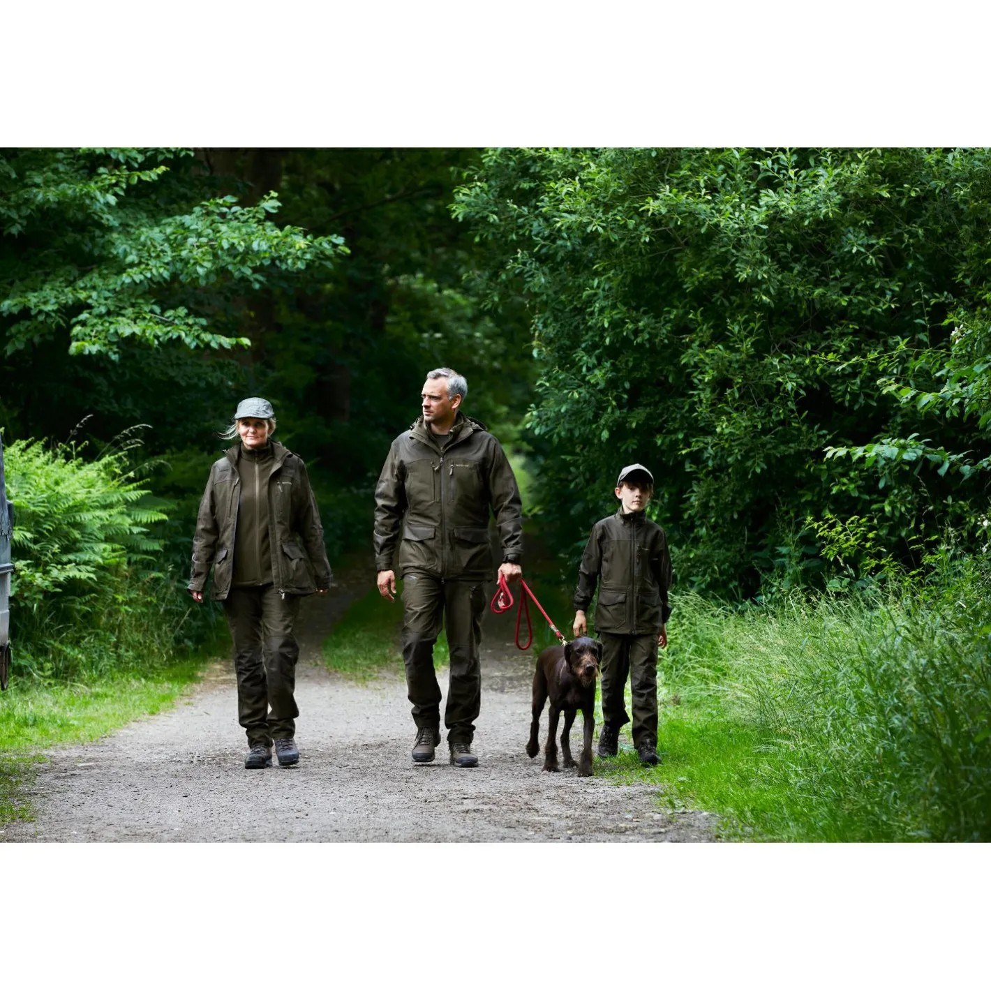 Deerhunter Kinder-Bekleidung<Youth Chasse Jacke Kinder (Olive Night Melange)