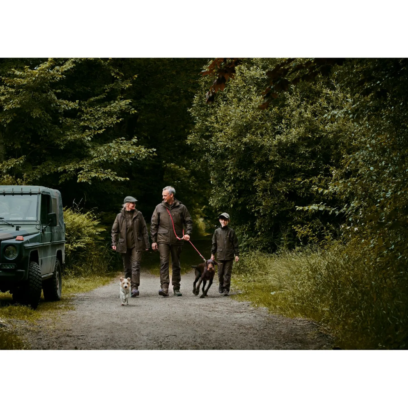 Deerhunter Kinder-Bekleidung<Youth Chasse Jacke Kinder (Olive Night Melange)