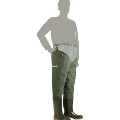 Outlet demar Grand Waders Rainy Boots Herren (Oliv)
