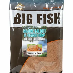 Dynamite Friedfischfutter|Friedfischangeln-Zubehör<Big Fish Groundbaits (Marine Halibut & Hemp)
