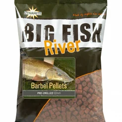 Dynamite Friedfischfutter|Friedfischangeln-Zubehör<Big Fish River Barbel Pellets Pre-Drilled