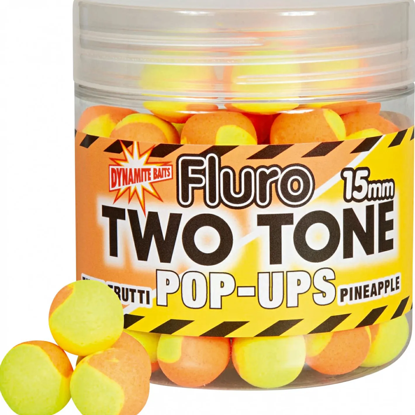 Dynamite Karpfenfutter·Boilies & Popup Boilies|Karpfenfutter<Fluro Two Ton Pup-Ups (Tutti & Pineapple)