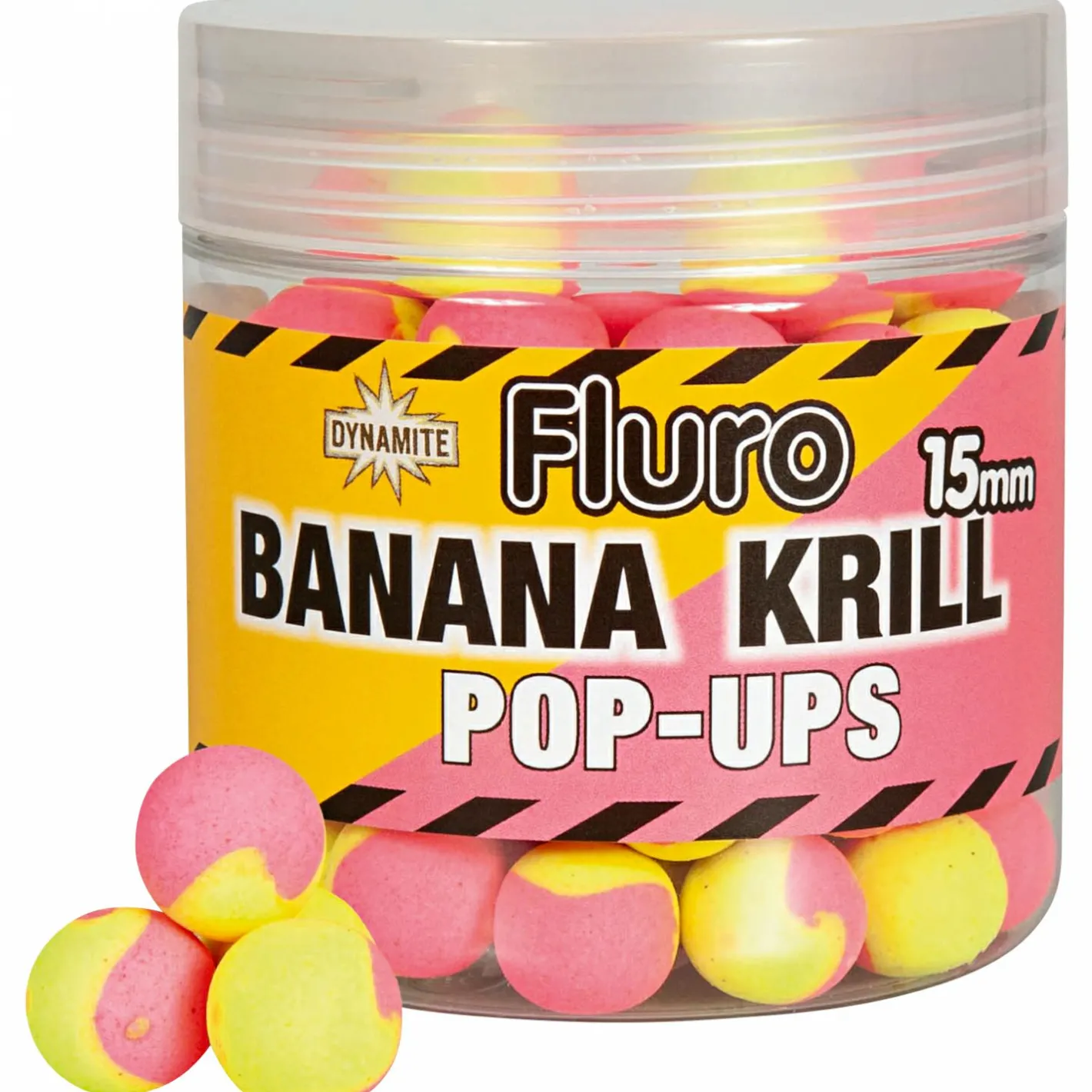 Dynamite Karpfenfutter·Boilies & Popup Boilies|Karpfenfutter<Fluro Two Ton Pup-Ups (Krill & Banana)