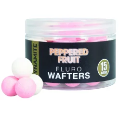 Dynamite Karpfenfutter·Boilies & Popup Boilies|Karpfenfutter<Peppered Fruit Wafters (High-Vis White)