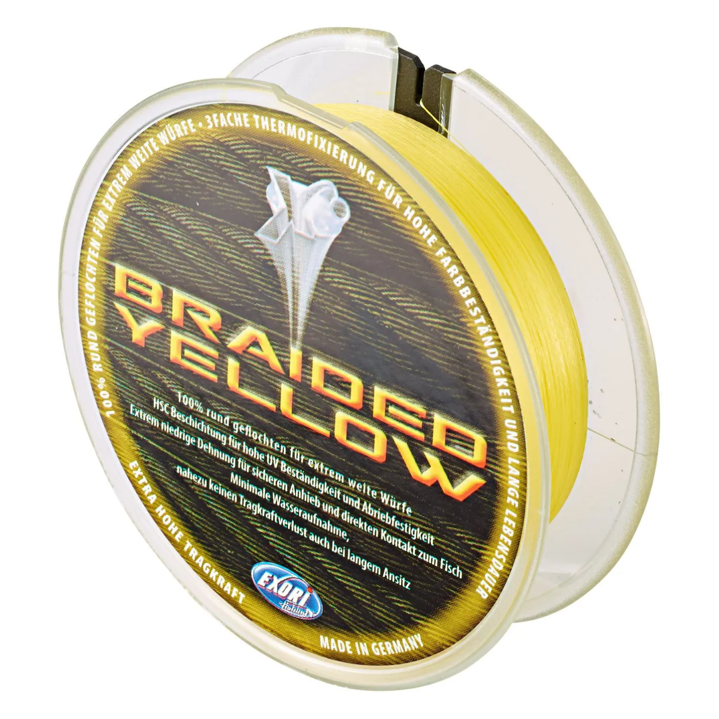 Online Exori Fishing Angelschnur Best Braided (gelb, 150 m)