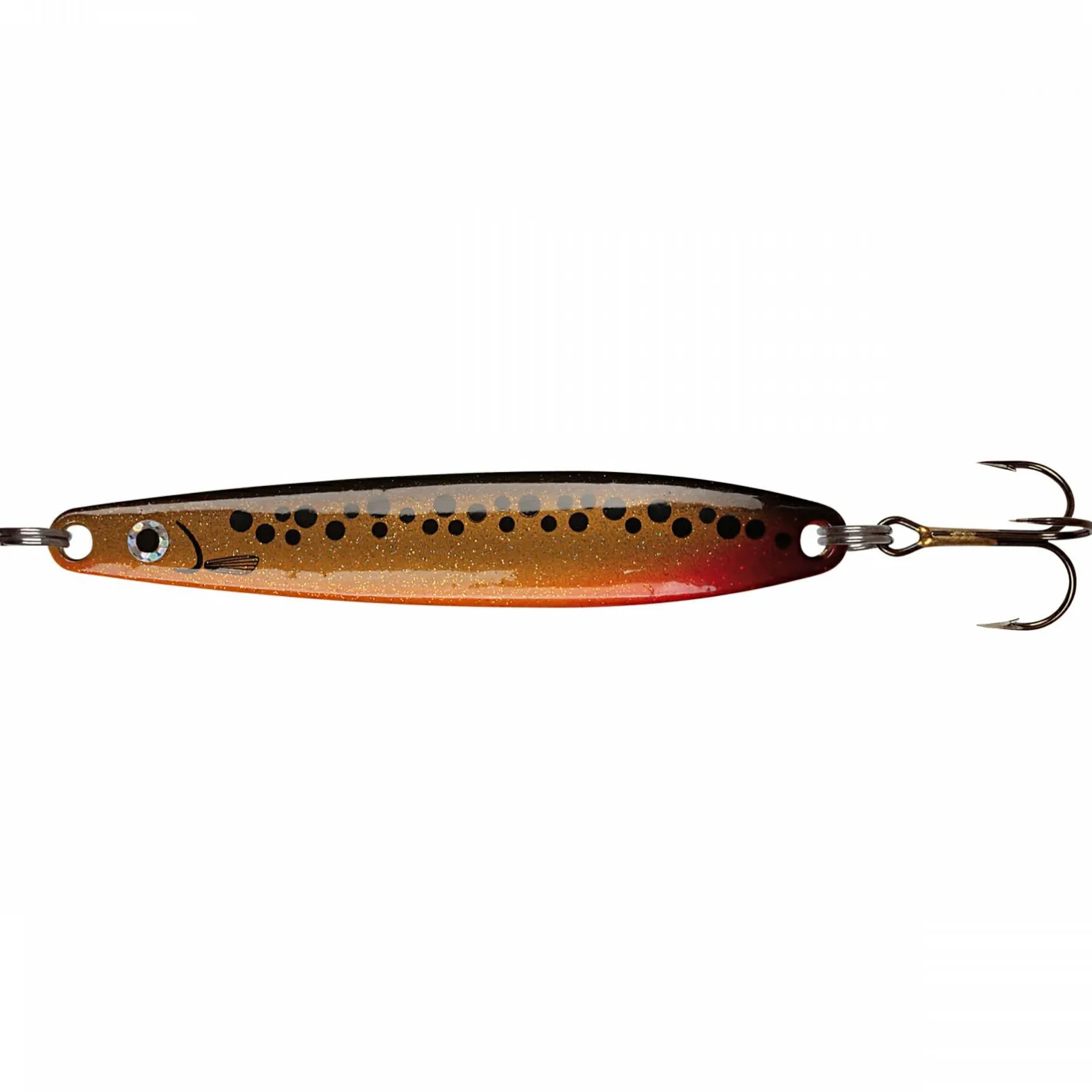 Discount Falkfish Meerforellenblinker Thor (Gold BLK Gli)