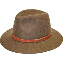 Faustmann Anglerhüte & Anglermützen<Lodenhut Montana Unisex (Braun)