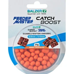 Feedermaster Karpfenfutter·Boilies & Popup Boilies|Karpfenfutter<Einfarbige Dumbells (Sweet Chocolate)