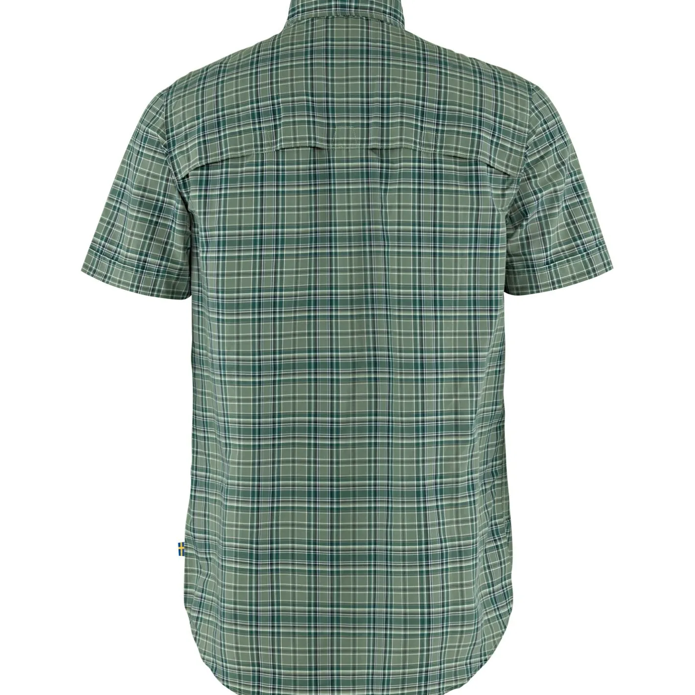 Clearance Fju00e4llru00e4ven Fjällräven Abisko Hike Shirt SS M Herren (Arctic Green/Patina Green)