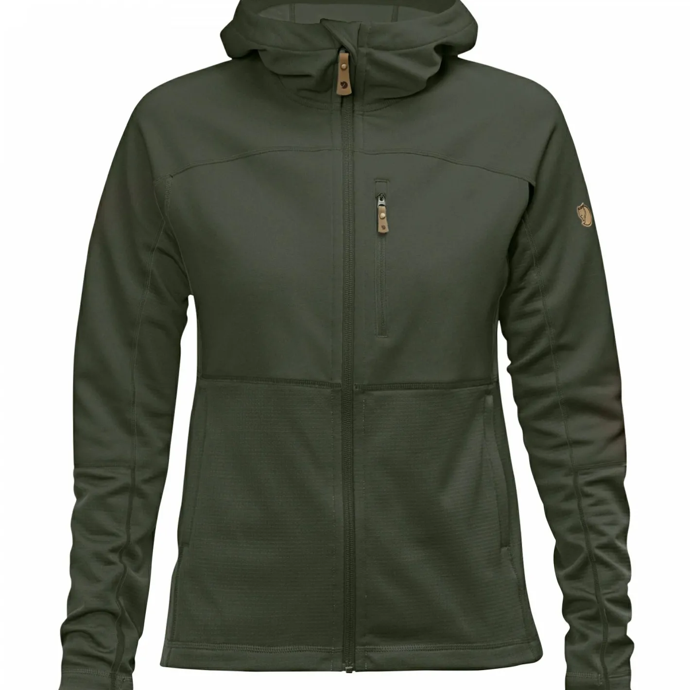 Fju00e4llru00e4ven Damen Angeljacken & -Westen<Fjällräven Abisko Trail Fleece W Damen (Deep Forest)