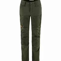Outlet Fju00e4llru00e4ven Fjällräven Keb Agile Winter Trousers W Damen (Deep Forest)