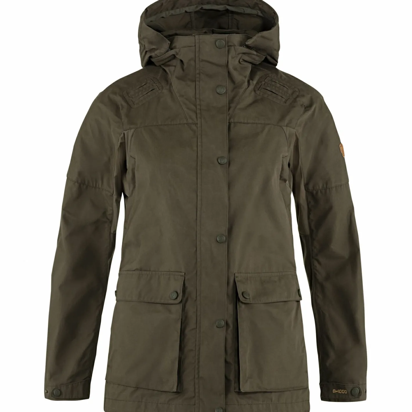 Best Fju00e4llru00e4ven Fjällräven Lappland Forest Hybrid Jacket W Damen (Dark Olive)