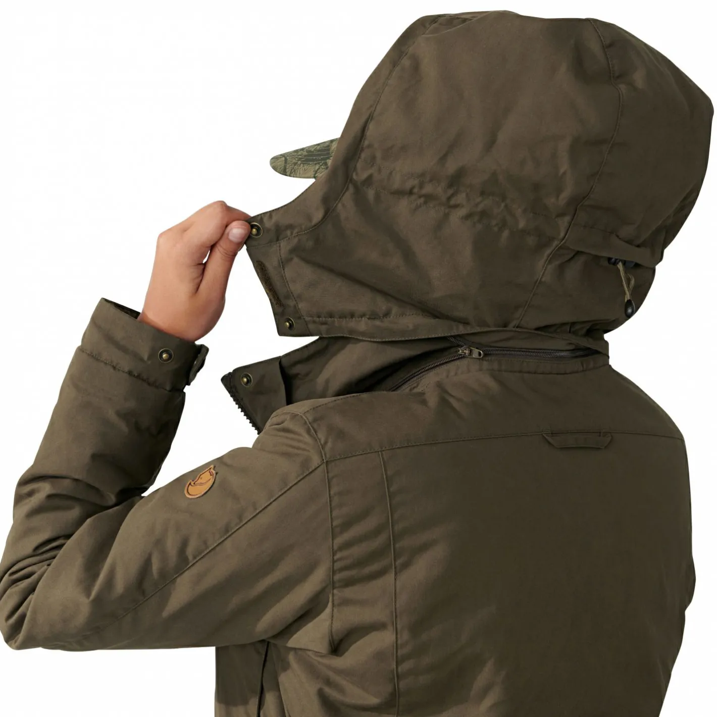 Hot Fju00e4llru00e4ven Fjällräven Lappland Högvilt Jacket W Damen (Dark Olive)