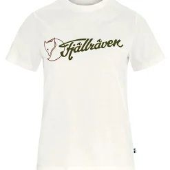 Fju00e4llru00e4ven Damen Angelshirts & -Oberteile<Fjällräven Vardag Archive Logo T-Shirt W Damen (Eggshell)
