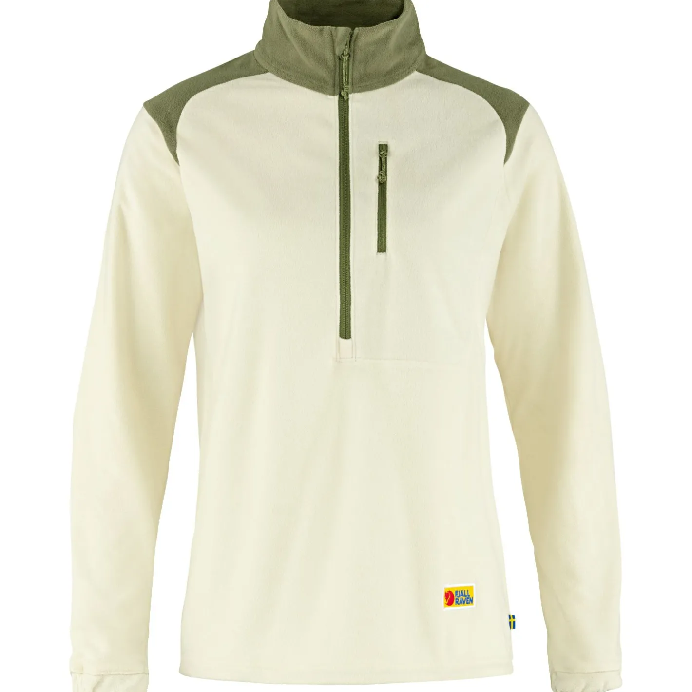 Sale Fju00e4llru00e4ven Fjällräven Vardag Lite Fleece W Damen (Chalk White/Light Olive)