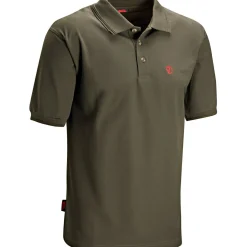 Fju00e4llru00e4ven Angel-Poloshirts & Langarmshirts<Fjällräven Övik Crowley Pique Shirt M Herren (Dark Olive)
