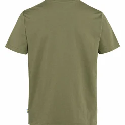 Discount Fju00e4llru00e4ven Fjällräven Övik Fox Boxy Logo Tee W Damen (Green)