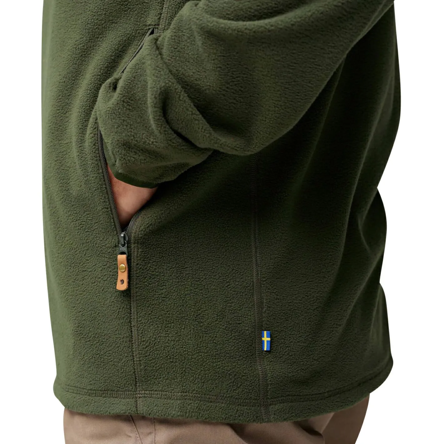 Fju00e4llru00e4ven Outdoor- & Angel-Jacken<Fjällräven Övik Lite Fleecejacket M Herren (Deep Forest)