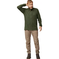 Fju00e4llru00e4ven Outdoor- & Angel-Jacken<Fjällräven Övik Lite Fleecejacket M Herren (Deep Forest)