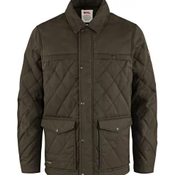 Hot Fju00e4llru00e4ven Fjällräven Övik Wool Padded Jacket M Herren (Dark Olive)