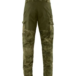 Fju00e4llru00e4ven Outdoor- & Angler-Cargohosen<Fjällräven Värmland Barents Pro Hunting Trousers M Herren (Green Camo-Deep Forest)