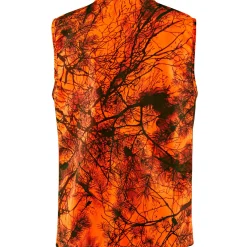 Fju00e4llru00e4ven Outdoor- & Anglerwesten<Fjällräven Värmland Vest (Orange Camo)