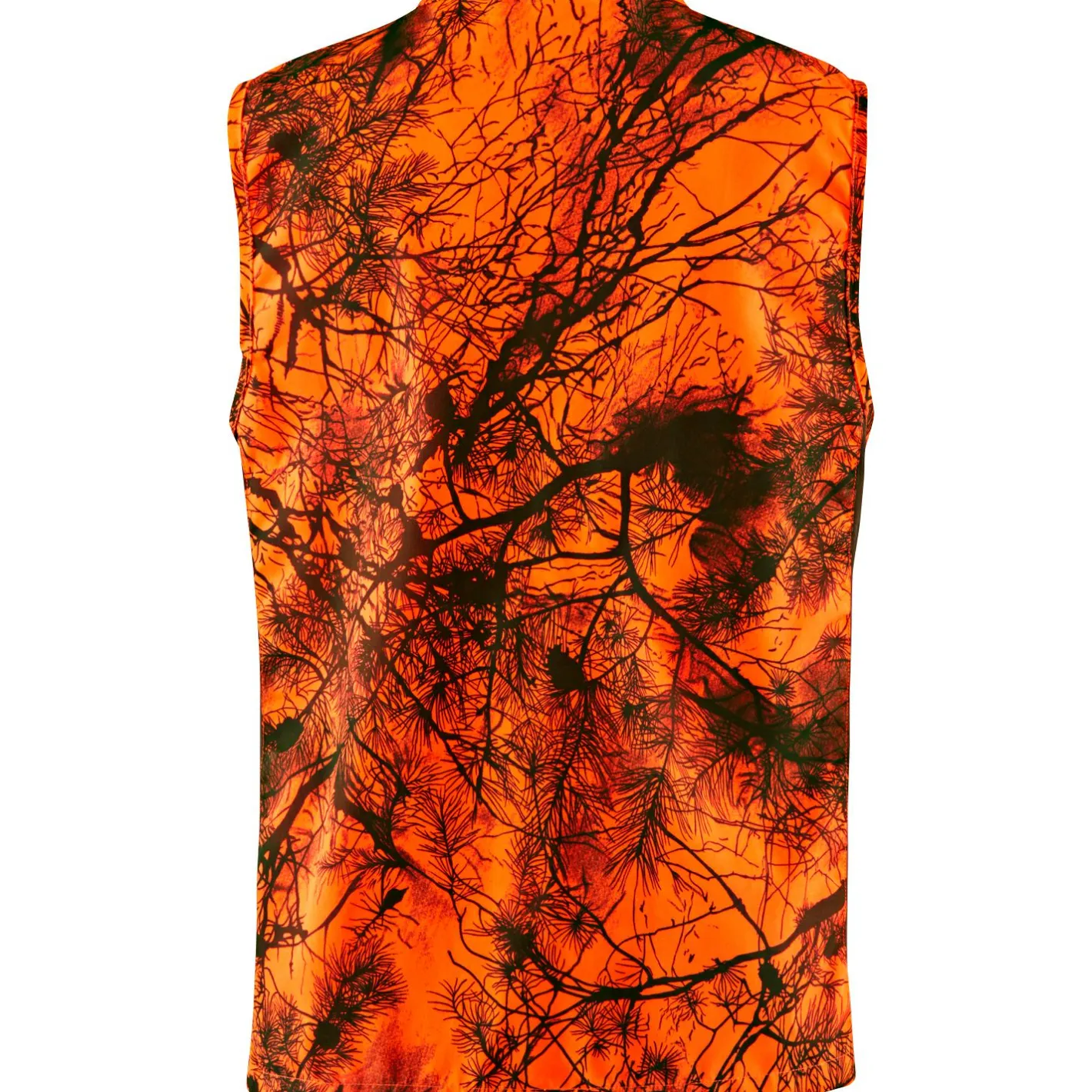 Fju00e4llru00e4ven Outdoor- & Anglerwesten<Fjällräven Värmland Vest (Orange Camo)