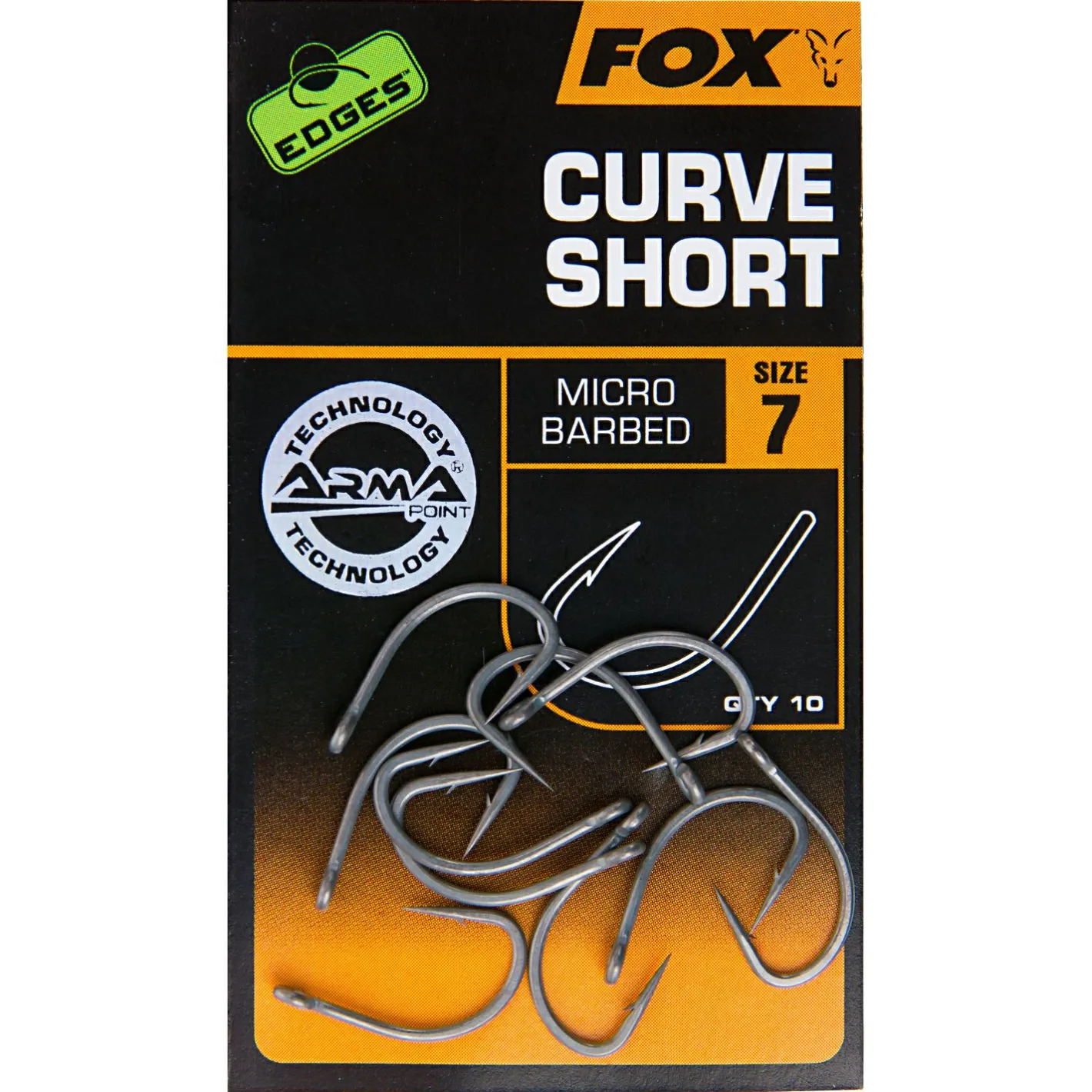 Sale Fox Angelhaken Edges Curve Short Hooks X10