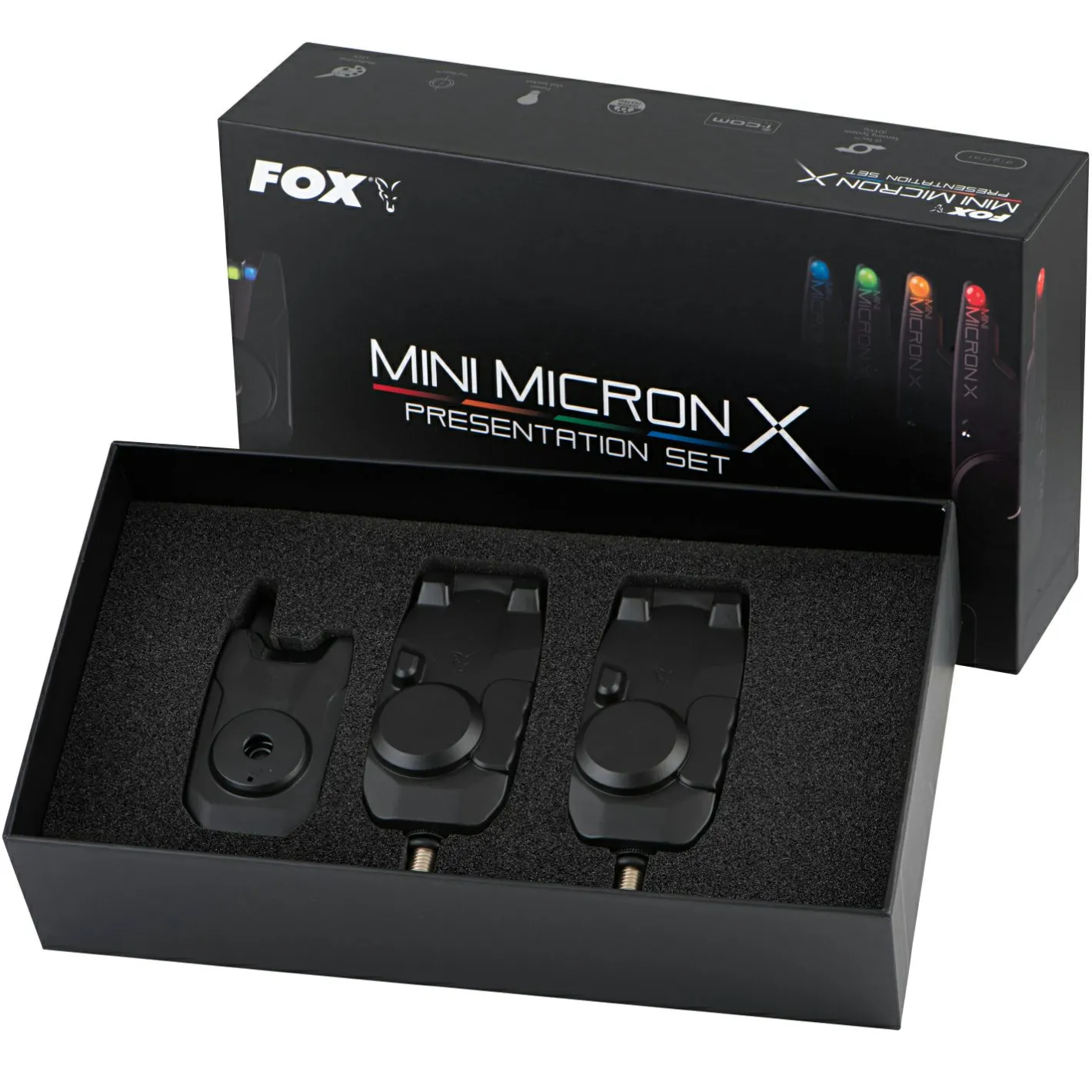 Fox Bissanzeiger|Elektronische Bissanzeiger<Bissanzeiger Set (2x Mini Micron X inkl. Receiver)