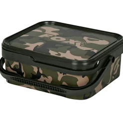 Fox Angelkoffer & Angelboxen ·Futtereimer<Camo Bucket