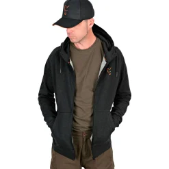 Clearance Fox Collection LW Hoody Herren (Black/Orange)